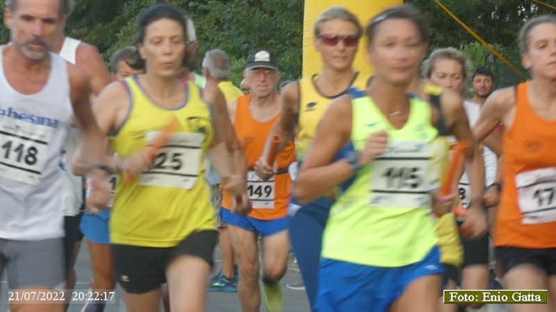 Cotignola: Staffetta 4x 1,1Km - 21 luglio 2022